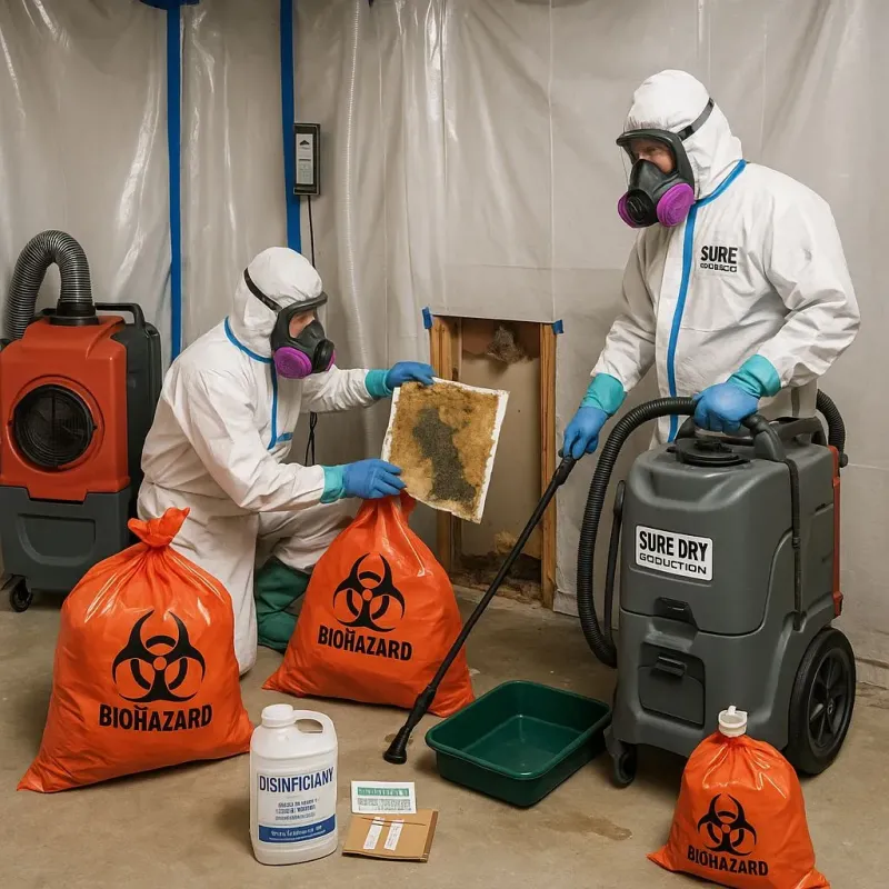 Contaminated Water Handling Protocols process in Los Chavez, NM